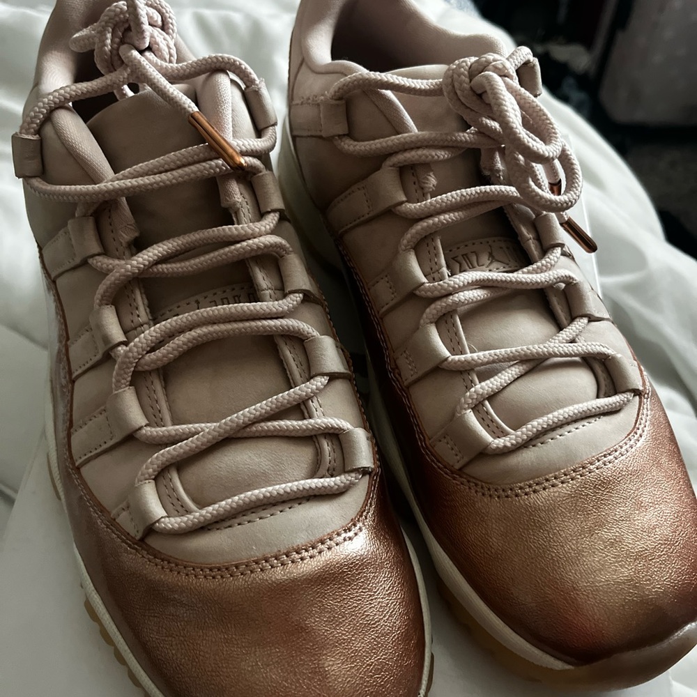 Pink Jordan 11s